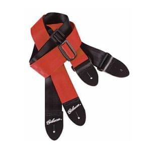 Gibson ASGSB-20 Regular Style 2 inch Safety Strap Ferrari Red Guitar Strap